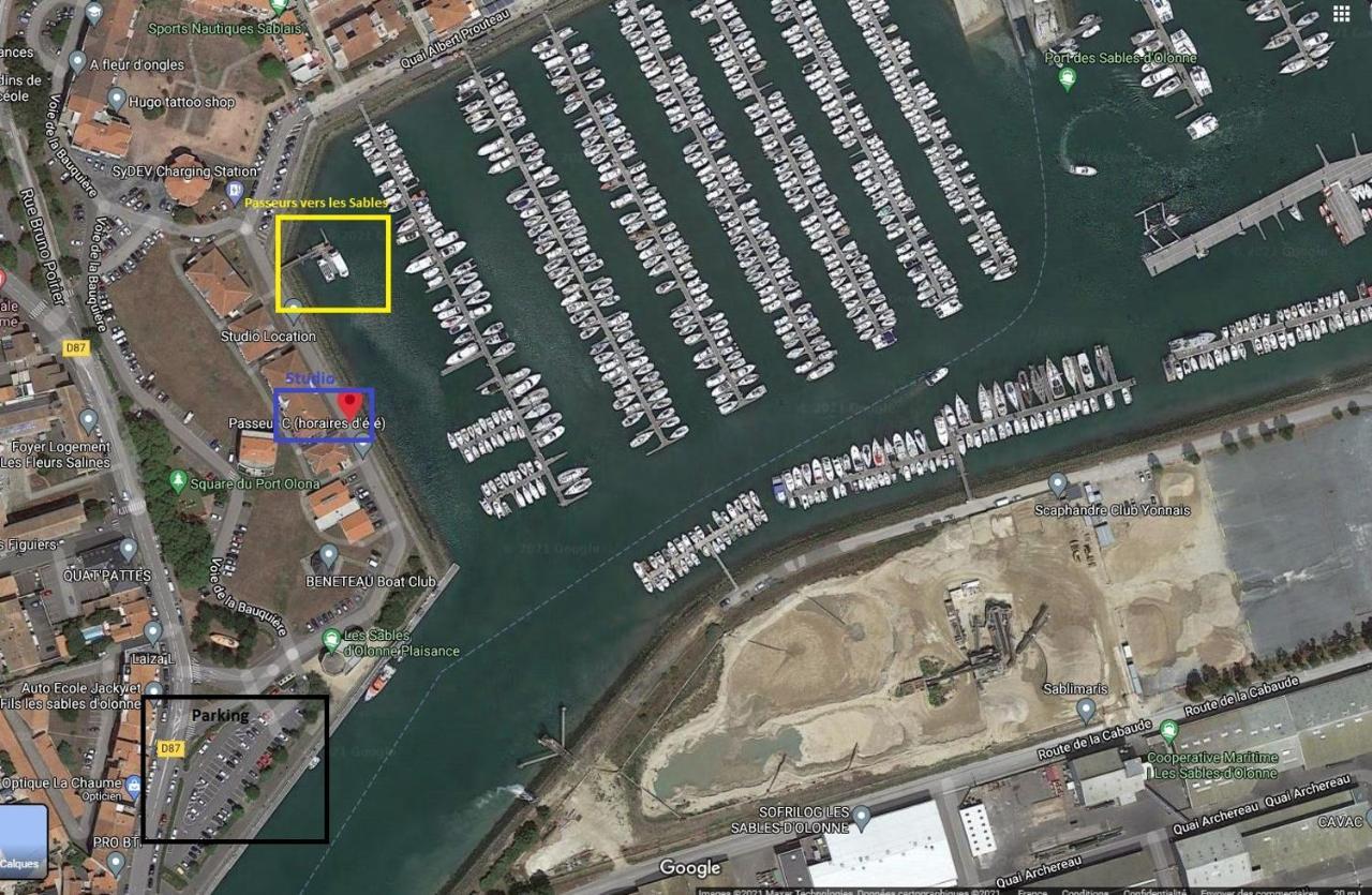 Studio Les Sables D'Olonne Port Olona - La Chaume Εξωτερικό φωτογραφία